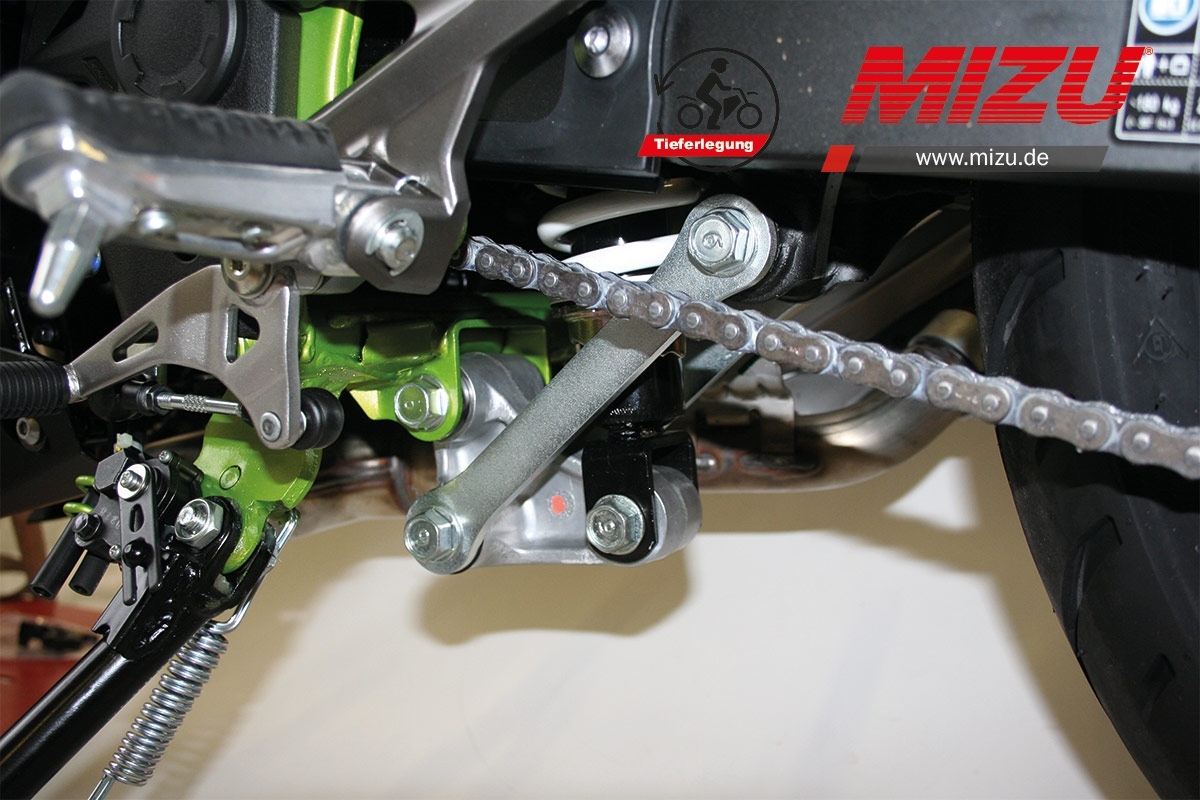 mizuページ Lowering Kit for Triumph Tiger 800 / XC, Yamaha YZF-R6